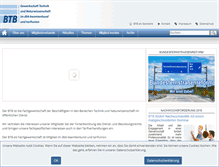 Tablet Screenshot of btb-online.org
